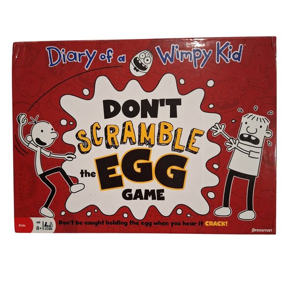 Family Game Diary of A Wimpy Kid Don't Scramble The Egg Party Game - Picture 2 of 4